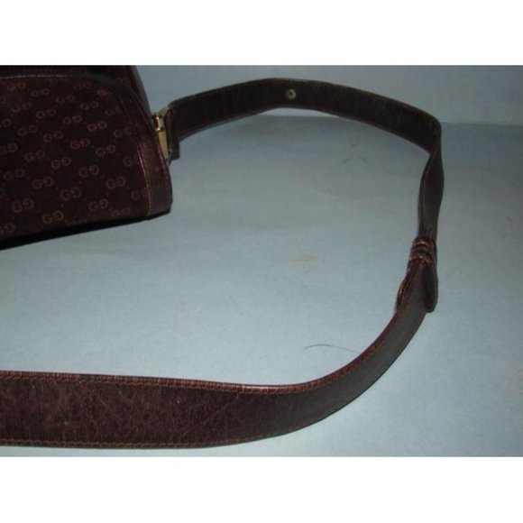 Gucci Brown Micro Guccissima Suede & Leather 1955 Horsebit Bag - Picture 8 of 12